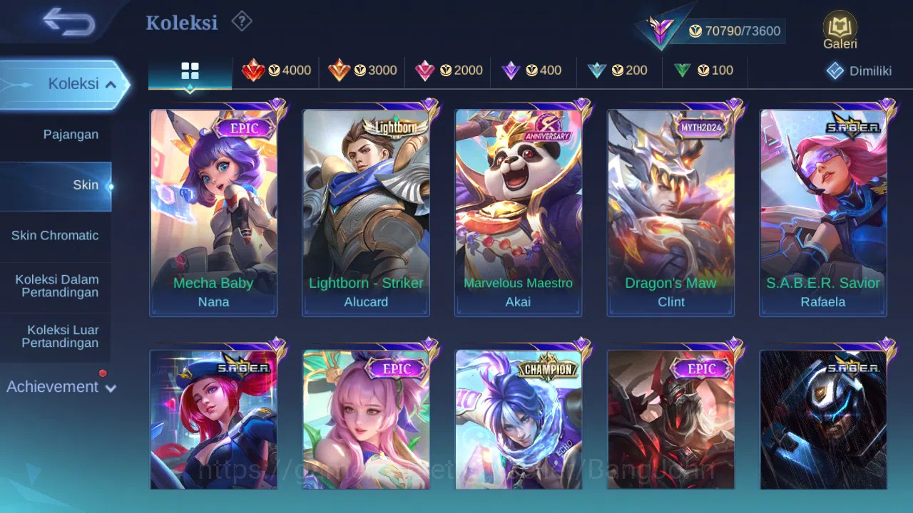 Mobile Legends: Bang Bang Accounts Hero 132 Skin 271 | legend Franco | Ducati Leomord image 4