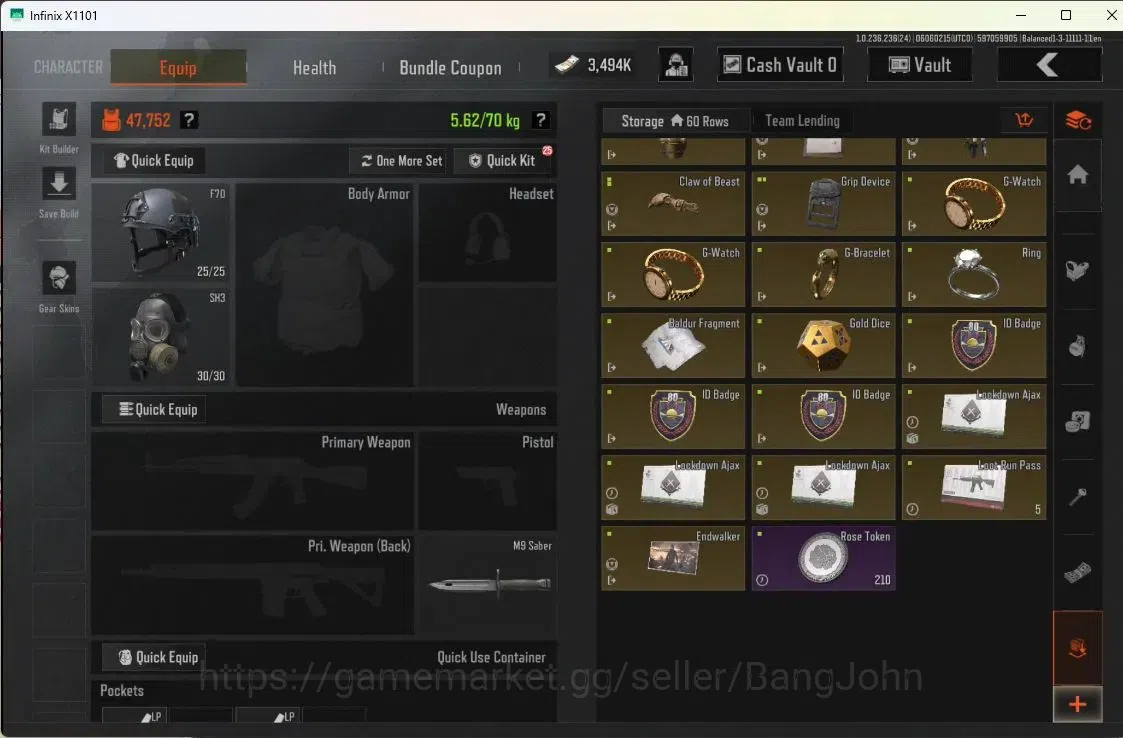 Arena Breakout Accounts Mobile | LV 30 | SV 9.7 M | SS AKM, Ceremonial MCX image 7