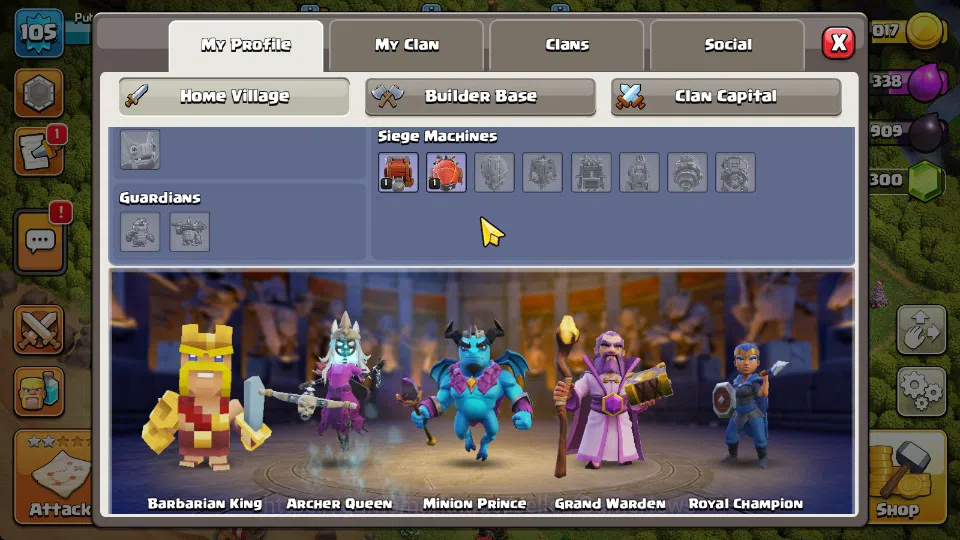 Clash of Clans Accounts TH 13 - BH 5|Limited Skin|LV 105|HH 7|BK 36,AQ 48, image 4
