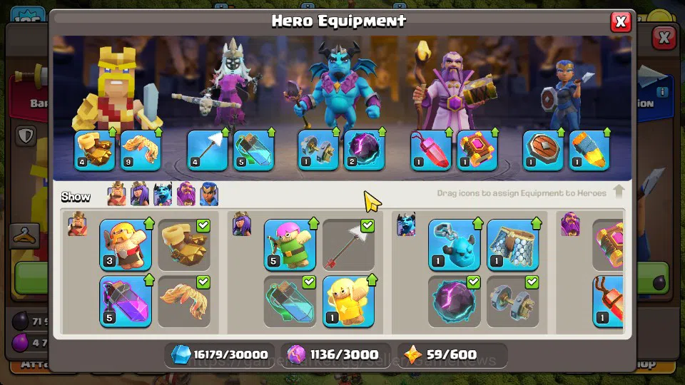 Clash of Clans Accounts TH 13 - BH 5|Limited Skin|LV 105|HH 7|BK 36,AQ 48, image 7