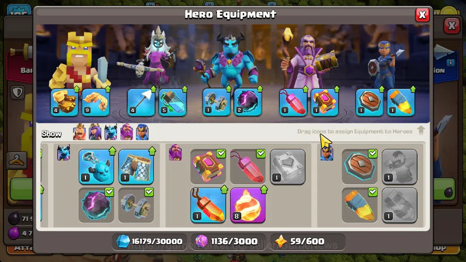 Clash of Clans Accounts TH 13 - BH 5|Limited Skin|LV 105|HH 7|BK 36,AQ 48, image 8