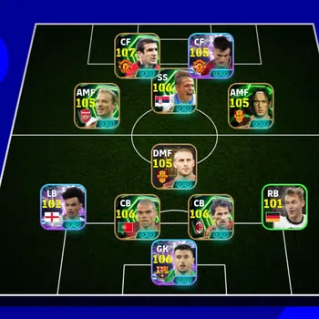eFootball Accounts High-End EFOOTBALL 2026 | EPIC E CANTONA, DRAGAN S, PEPE, BARESSI, ST JOAN GARCIA, ST B SESKO, DE ROSSI