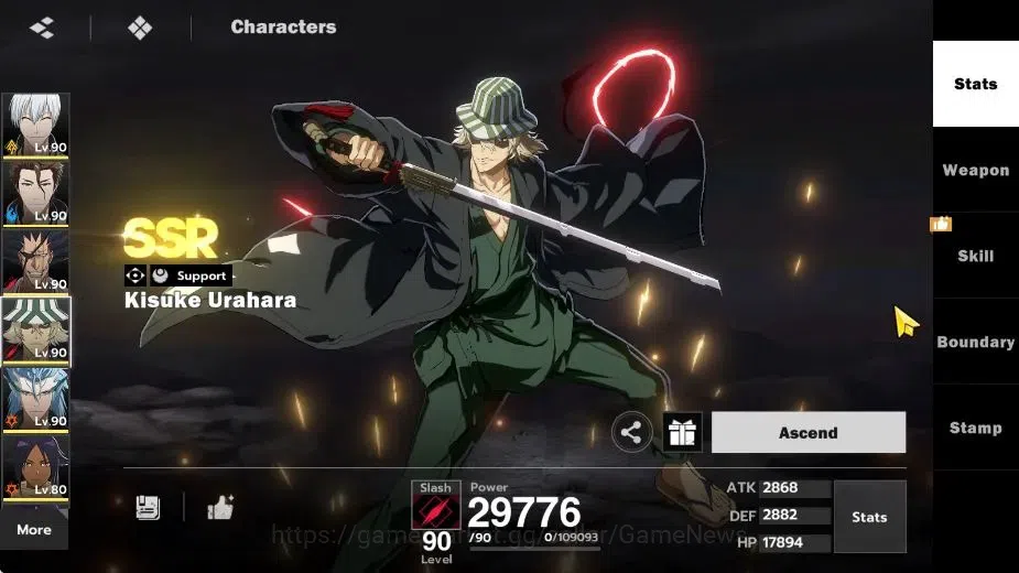 BLEACH: Soul Resonance Accounts NuverseSEA|LV 67|10 SSR [Gin,AizenB1,Kenpachi,Urah image 13