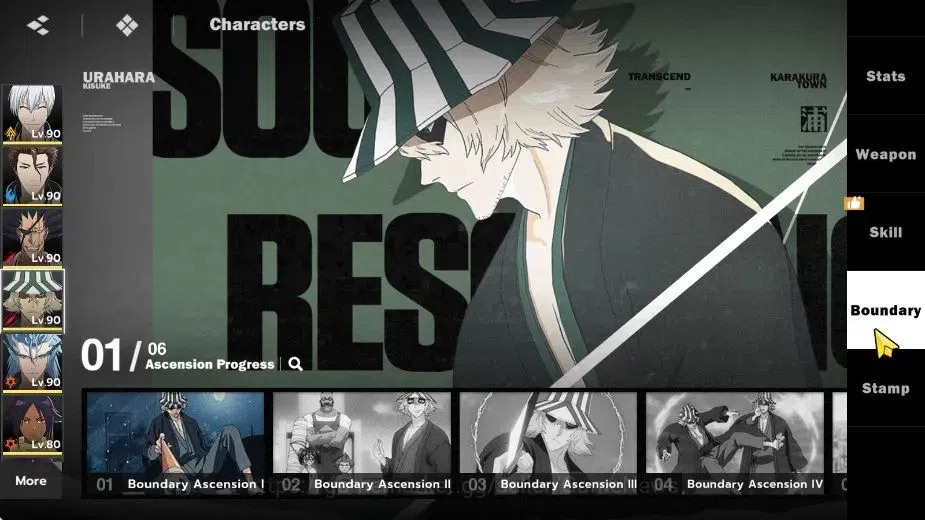 BLEACH: Soul Resonance Accounts NuverseSEA|LV 67|10 SSR [Gin,AizenB1,Kenpachi,Urah image 15