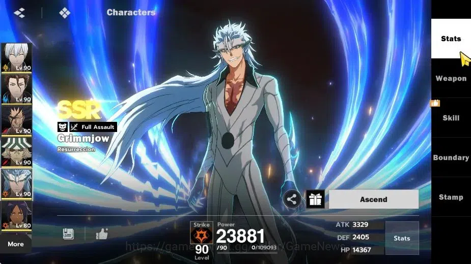 BLEACH: Soul Resonance Accounts NuverseSEA|LV 67|10 SSR [Gin,AizenB1,Kenpachi,Urah image 17