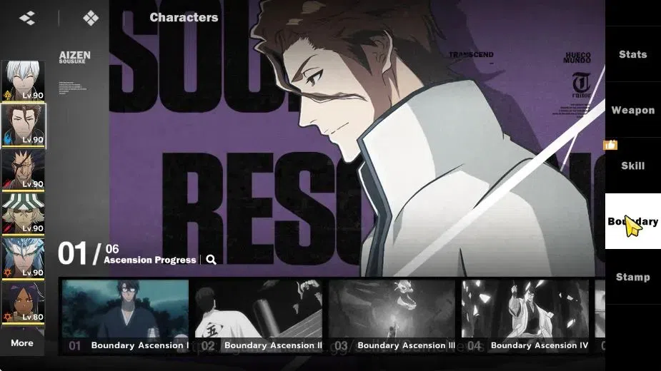BLEACH: Soul Resonance Accounts NuverseSEA|LV 67|10 SSR [Gin,AizenB1,Kenpachi,Urah image 8
