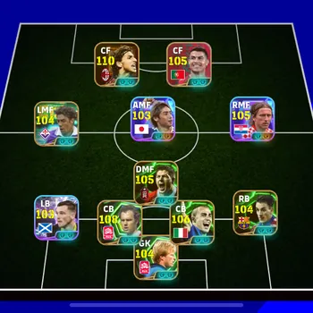 eFootball Accounts Legends & Iconic Players ovr 3251 • epic ibrahimovic • showtime modric • epic beckenbauer •showtime japan