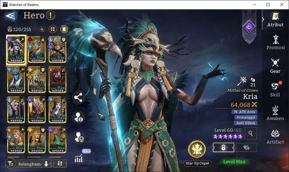 Watcher of Realms Accounts GLOBAL 60x|Lv 79|6M Power|3K Gems|9 Lord[ValderonA image 14