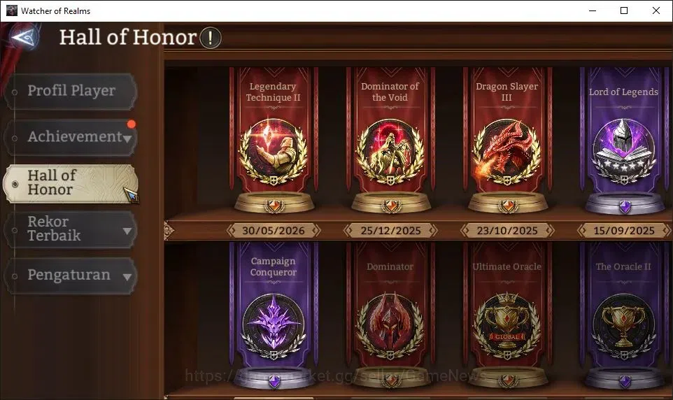 Watcher of Realms Accounts GLOBAL 60x|Lv 79|6M Power|3K Gems|9 Lord[ValderonA image 4