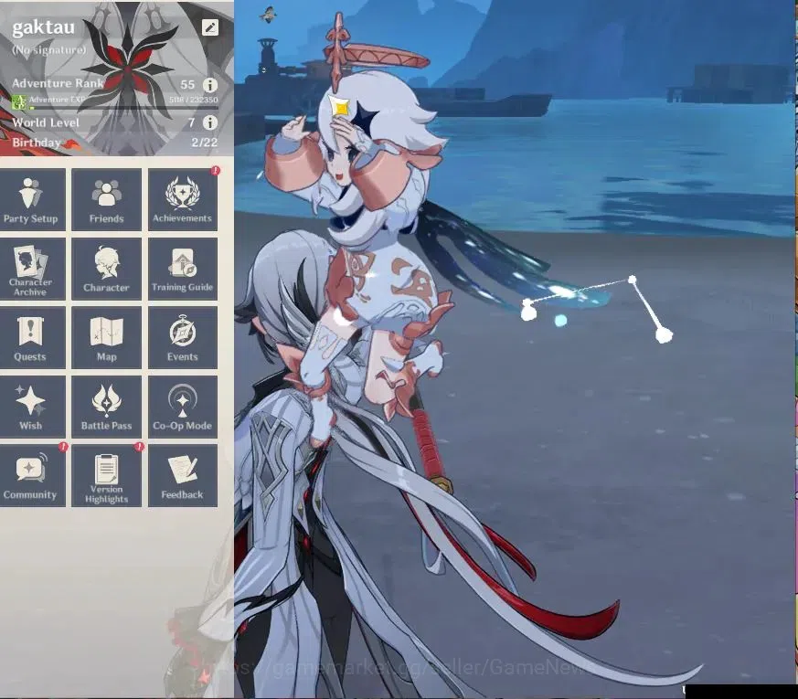 Genshin Impact Accounts Asia|AR 55|2 Limit +1(*5WEP)|Arlecchino,Ineffa|MC  image 2