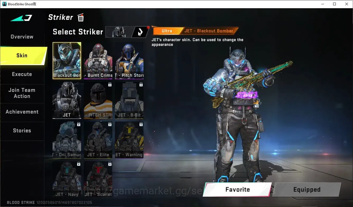 Blood Strike Accounts Collab Skin ASIA|Eternal DEagle-Scorpius,Kar98k-Netherflame|Collab TokRevFN2000,Takemichi|Mele 10