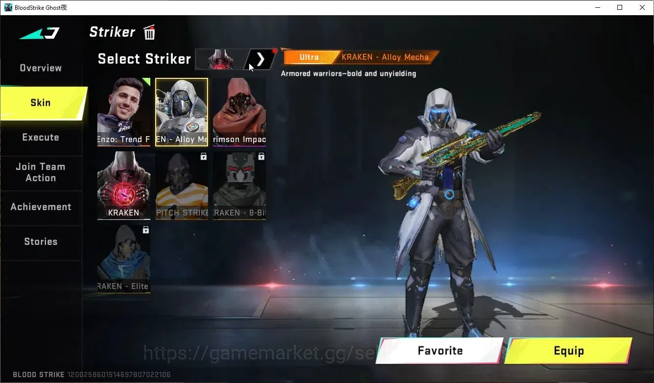 Blood Strike Accounts Collab Skin ASIA|Eternal DEagle-Scorpius,Kar98k-Netherflame|Collab TokRevFN2000,Takemichi|Mele 12
