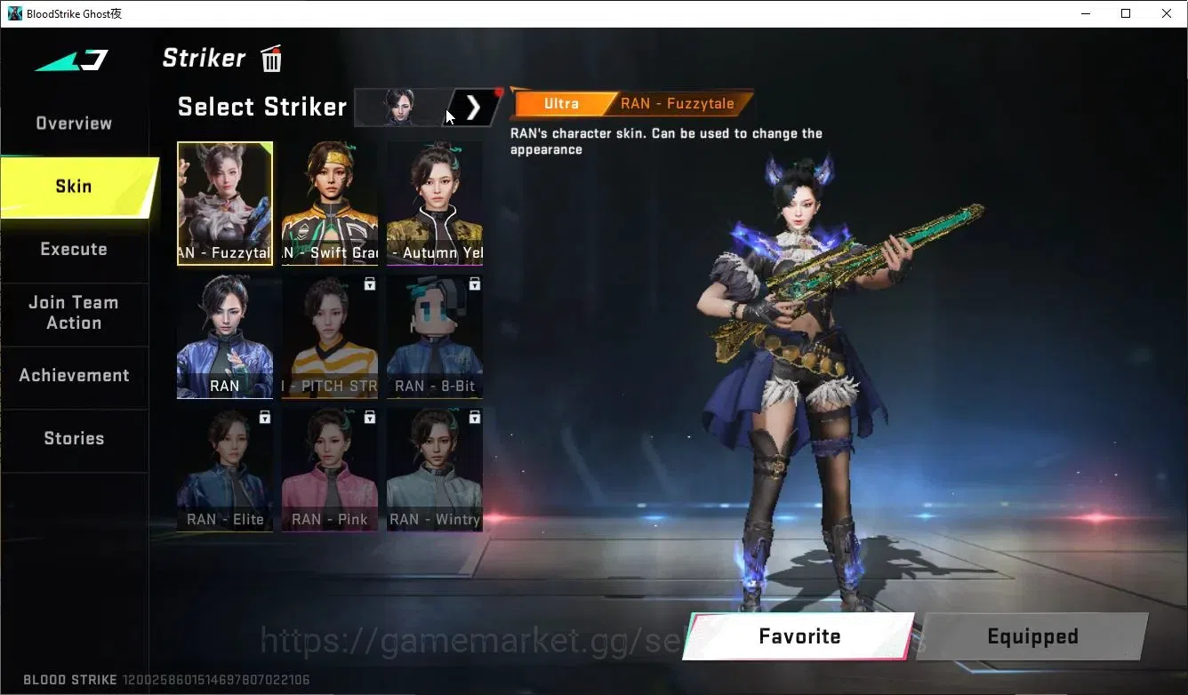 Blood Strike Accounts Collab Skin ASIA|Eternal DEagle-Scorpius,Kar98k-Netherflame|Collab TokRevFN2000,Takemichi|Mele 14