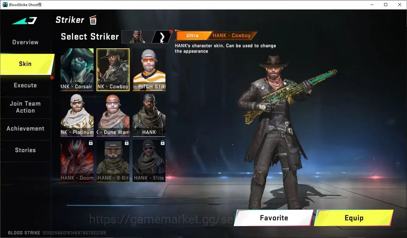Blood Strike Accounts Collab Skin ASIA|Eternal DEagle-Scorpius,Kar98k-Netherflame|Collab TokRevFN2000,Takemichi|Mele 7