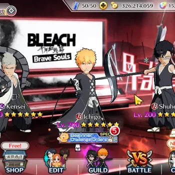 Bleach: Brave Souls Accounts Starter Global| 15K Orb| 4 MT Char(Ichigo,Kensei,Rendi,Hisagi TYBW)|| Fresh Story and Side