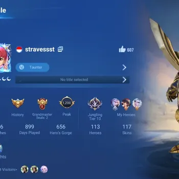 Honor of Kings Accounts Rare Skin Global|113H 117S|Legend:Kaizer&Musashi|SXD:Hou