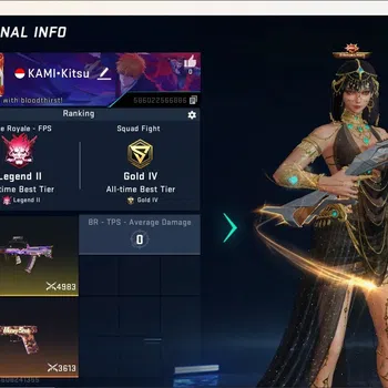 Blood Strike Accounts Rare Skin ASIA|Eternal Striker:Val-Cleopatra|1 Limited:Origin-12|4 Ultra Gun|Ultra Melee TheIron|Check