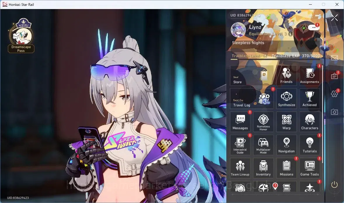 Buy Honkai Star Rail Accounts - ASIA | TL46 | Silver