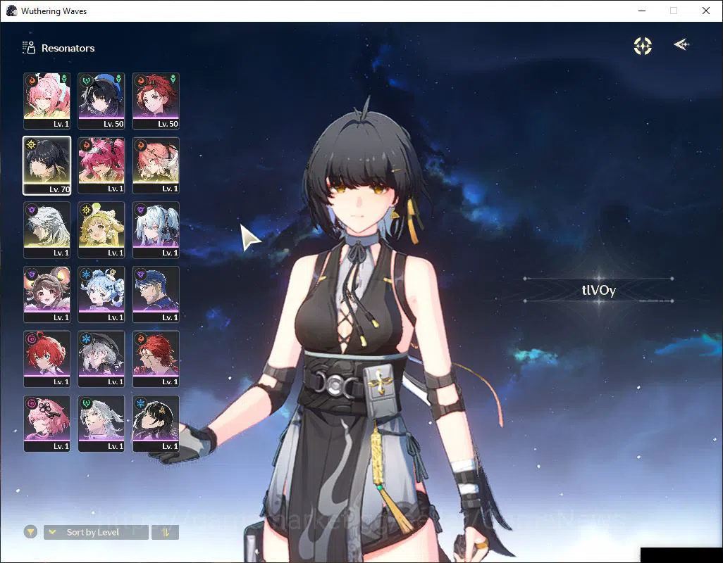 Wuthering Waves Accounts Mid-Game NA|UL 46|3 Limited| [Aemeath,Lupa]+Sign,Changli |DB Lv30|Female MC|Log Kuro|Check SS 2