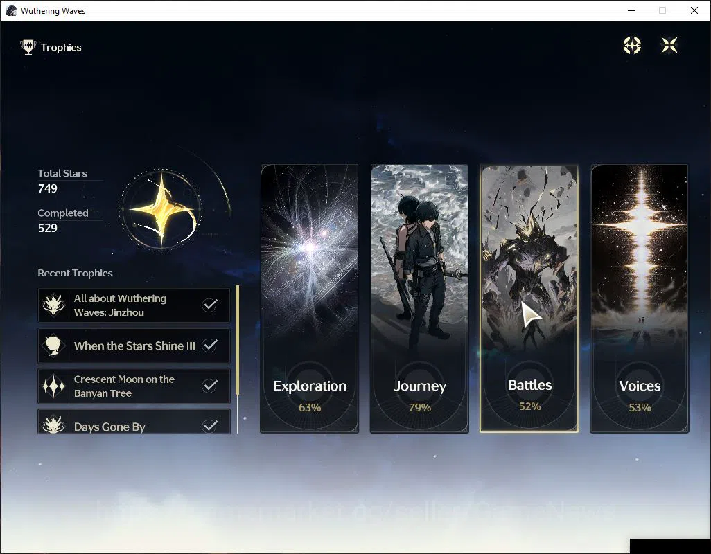 Wuthering Waves Accounts Mid-Game NA|UL 46|3 Limited| [Aemeath,Lupa]+Sign,Changli |DB Lv30|Female MC|Log Kuro|Check SS 9