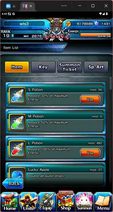 Grand Summoners Accounts Others GLOBAL|5 Ascend|Kirisame,Madoka Kaname,Sayaka Miki,SS Liza,Turner Fen|check SS|GS097B 3