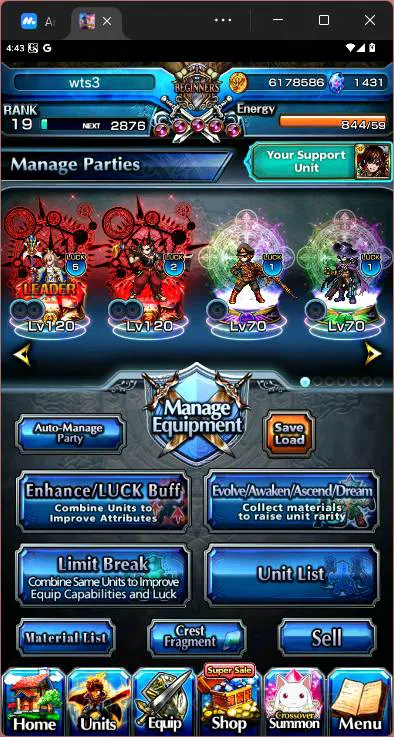 Grand Summoners Accounts Others GLOBAL|5 Ascend|Kirisame,Madoka Kaname,Sayaka Miki,SS Liza,Turner Fen|check SS|GS097B 5