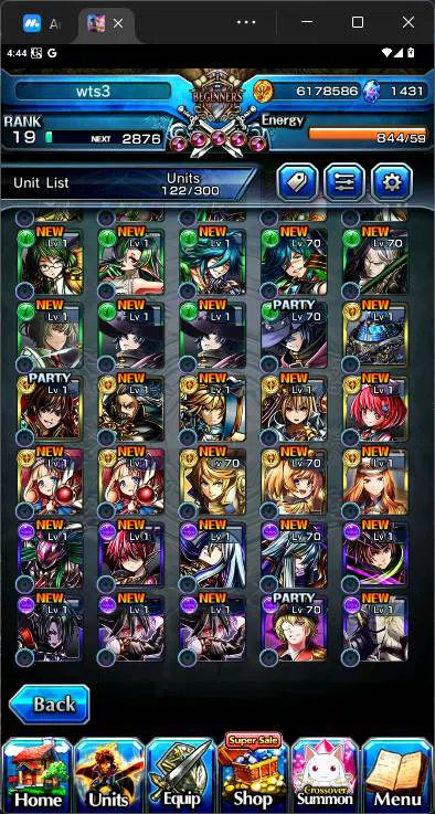 Grand Summoners Accounts Others GLOBAL|5 Ascend|Kirisame,Madoka Kaname,Sayaka Miki,SS Liza,Turner Fen|check SS|GS097B 8