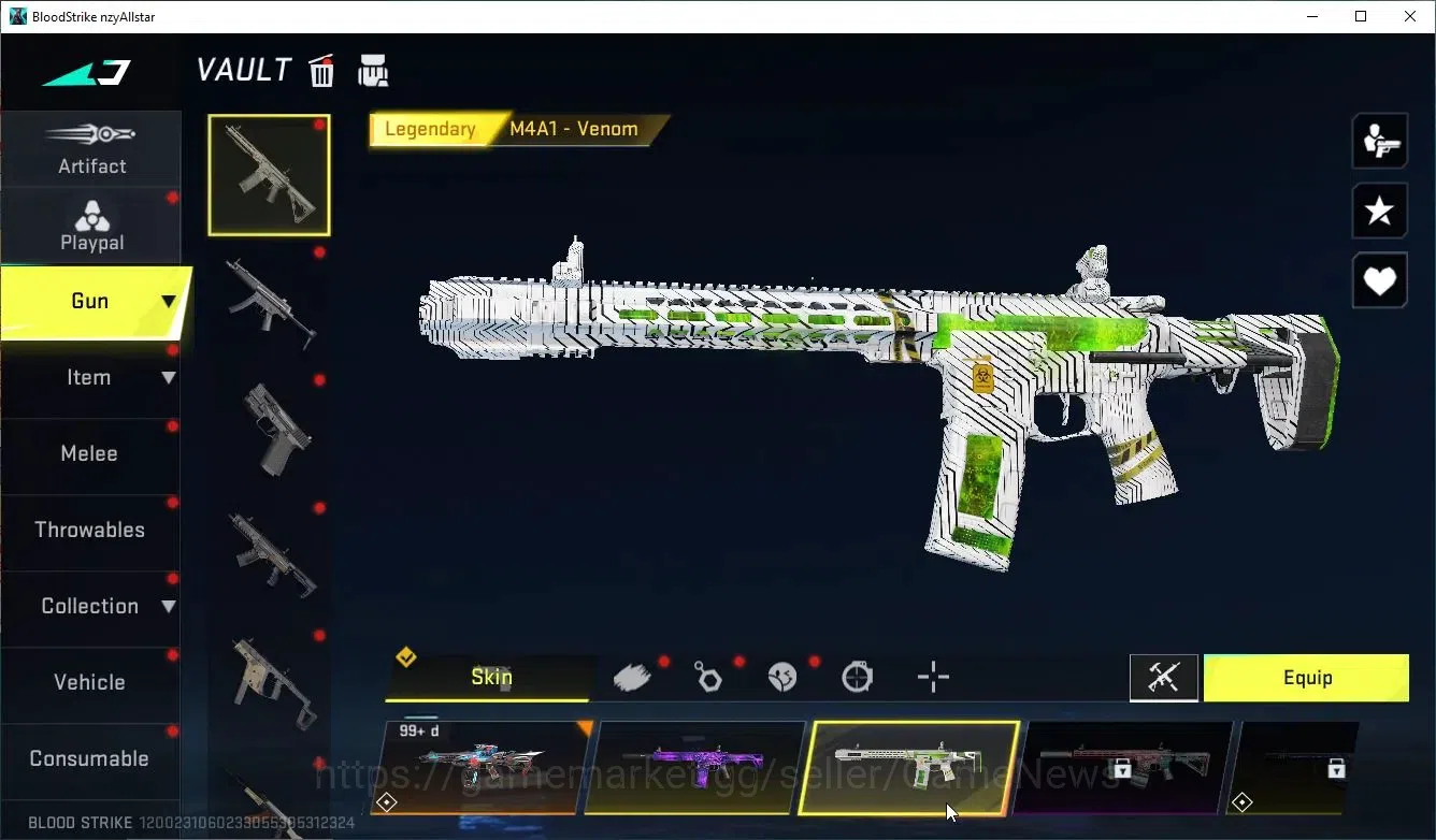 Blood Strike Accounts ASIA|Eternal Desert Eagle-Scorpius|Collab Tokyo Re image 10