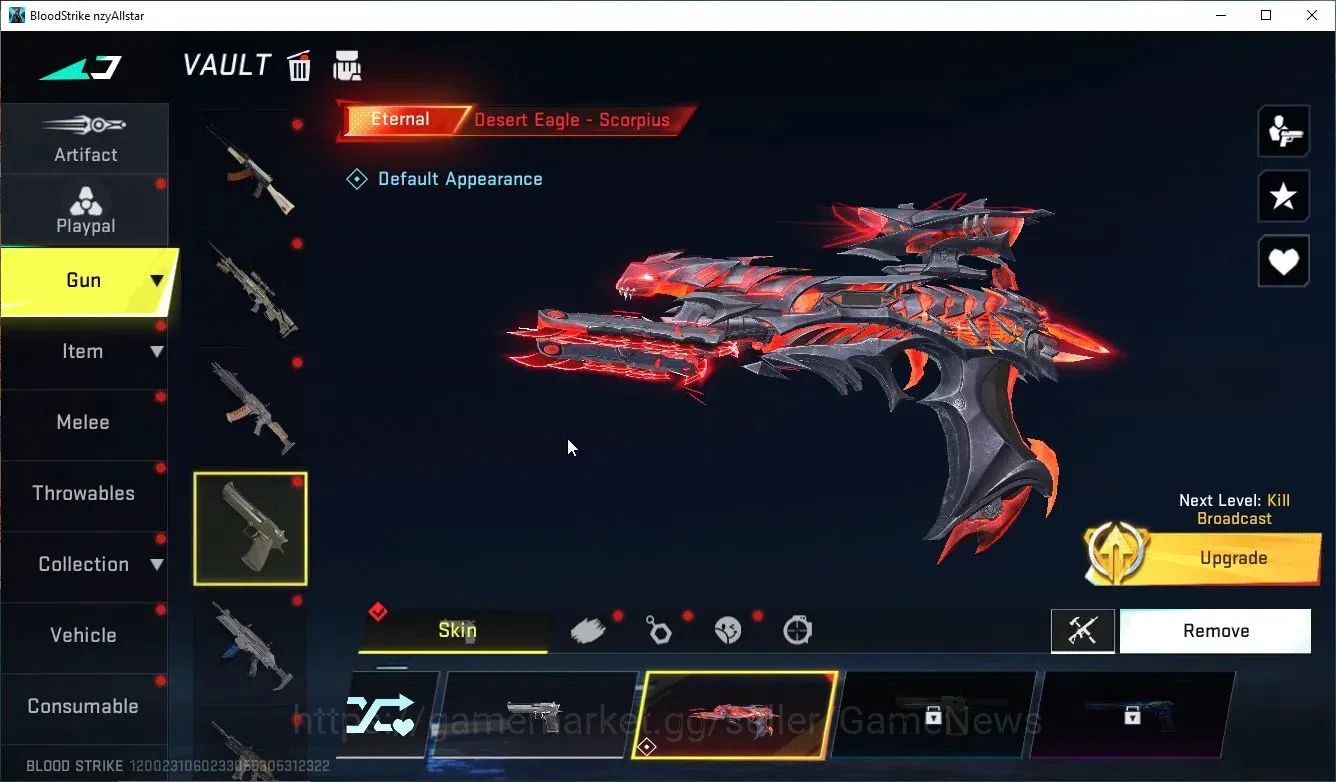 Blood Strike Accounts ASIA|Eternal Desert Eagle-Scorpius|Collab Tokyo Re image 7
