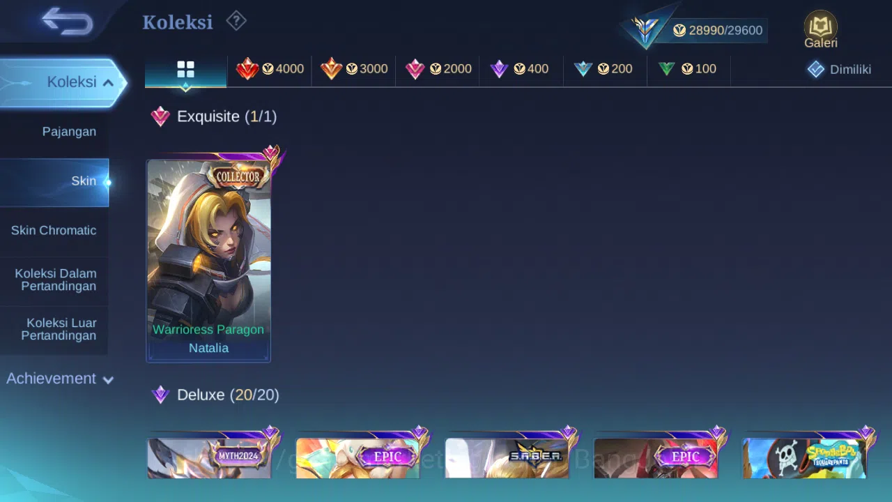 Mobile Legends: Bang Bang Accounts Hero 90 Skin 144 | Lightborn Harith | Seiya Badang image 2