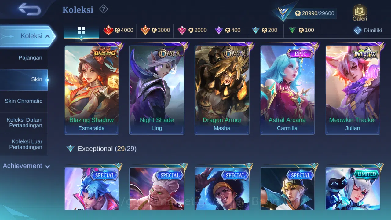 Mobile Legends: Bang Bang Accounts Hero 90 Skin 144 | Lightborn Harith | Seiya Badang image 6