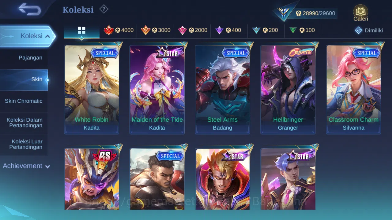 Mobile Legends: Bang Bang Accounts Hero 90 Skin 144 | Lightborn Harith | Seiya Badang image 9