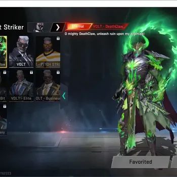 Blood Strike Accounts Starter ASIA Starter | 1 Eternal Striker: VOLT-DeathClaw |2 Legendary Camo Chest|Check