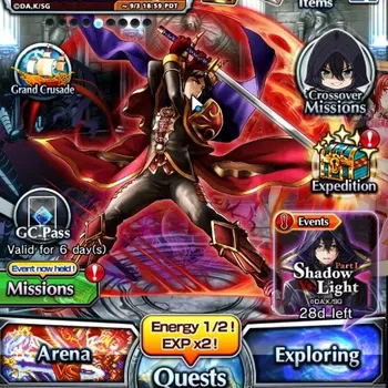 Grand Summoners Accounts End-Game Global|Rank 50|9 Ascend+1 TW|(Igris)+TW,Berwick,Priscilla,Captain