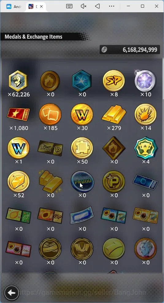 Dragon Ball Legends Accounts High-End Android | Lvl 168|357M Total Power|3 LR|6 UL|LR Trunks&Gohan,SSG Shallet,Broly Fury|UL 2
