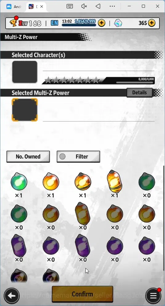 Dragon Ball Legends Accounts High-End Android | Lvl 168|357M Total Power|3 LR|6 UL|LR Trunks&Gohan,SSG Shallet,Broly Fury|UL 7
