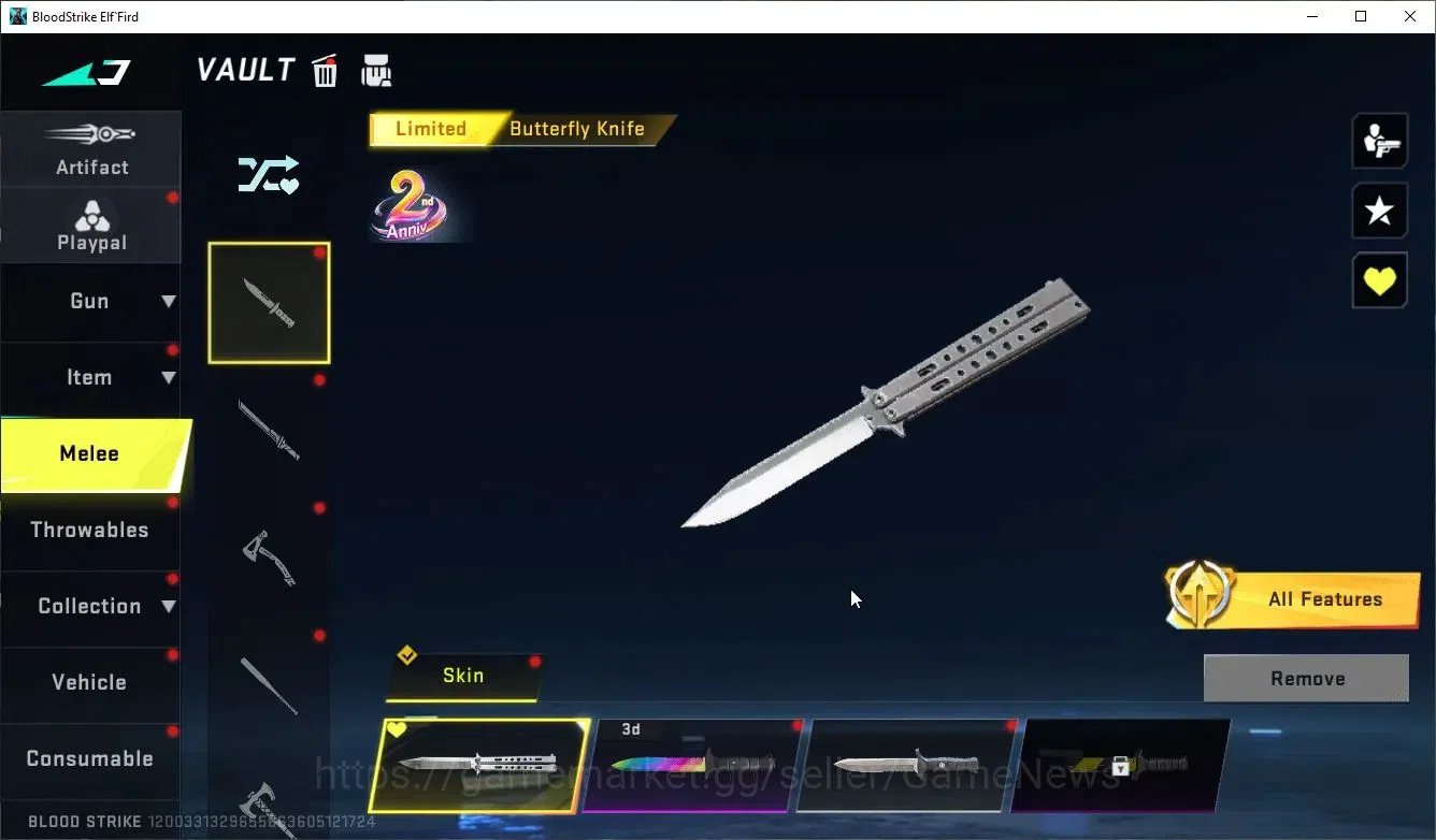 Blood Strike Accounts ASIA|Collab 7DS Karl98,QBZ95,BLEACH Byakuya+14 ULT image 9