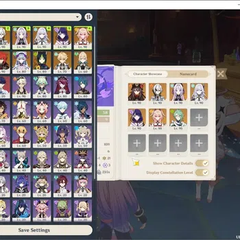 Genshin Impact Accounts Others Asia|AR 58|7 Limited + 6 (*5 Weapon)|Hu Tao