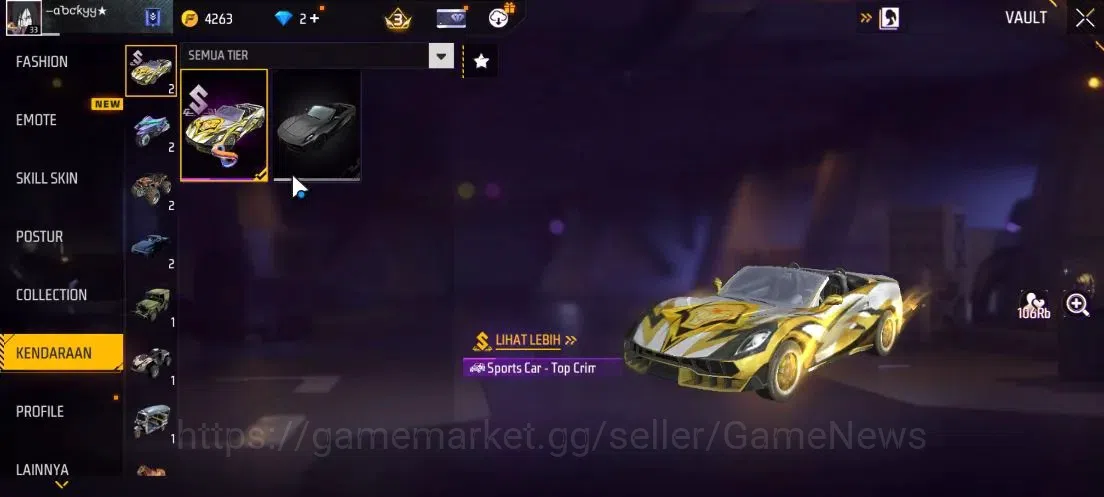 Free Fire Accounts Indonesia| M1887 Sterling Conqueror Lv 6,Hand of H image 13