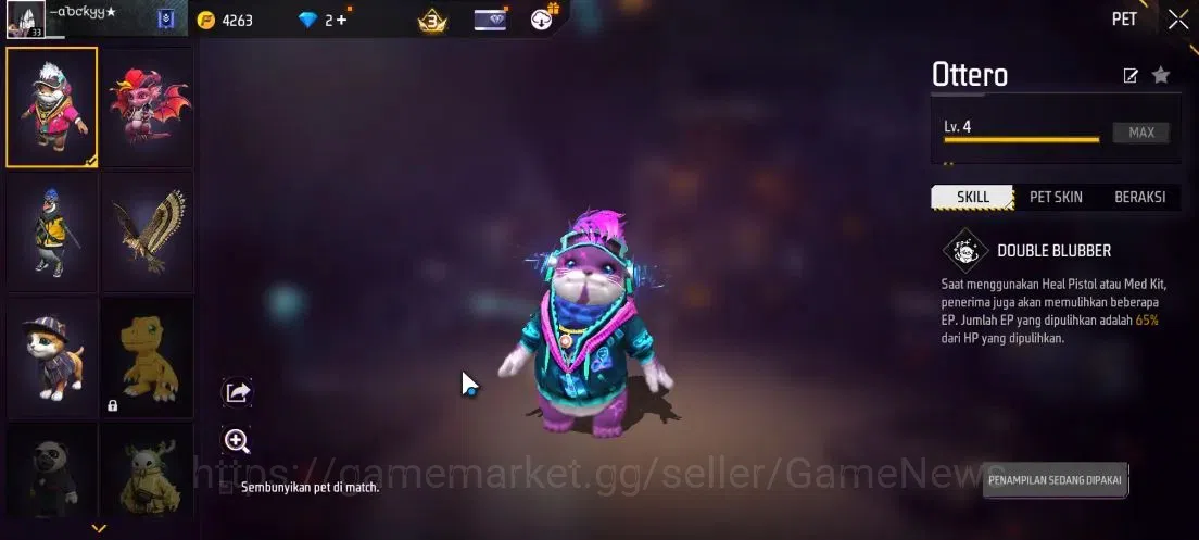 Free Fire Accounts Indonesia| M1887 Sterling Conqueror Lv 6,Hand of H image 14