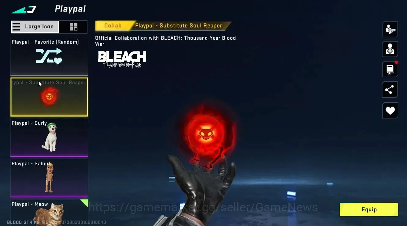Blood Strike Accounts ASIA|Collab BLEACH[Ethan-Byakuya]+AOT[KAG6-Primal] image 7