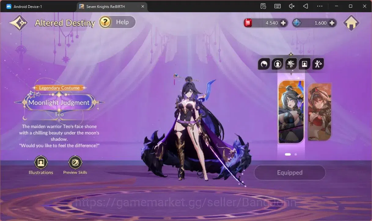 Seven Knights Re:Birth Accounts Global |1 EX7(Melia TC1)|6 TC6 (Rachel,Teo,Lu Bu,E image 16