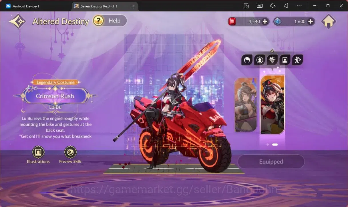 Seven Knights Re:Birth Accounts Global |1 EX7(Melia TC1)|6 TC6 (Rachel,Teo,Lu Bu,E image 17
