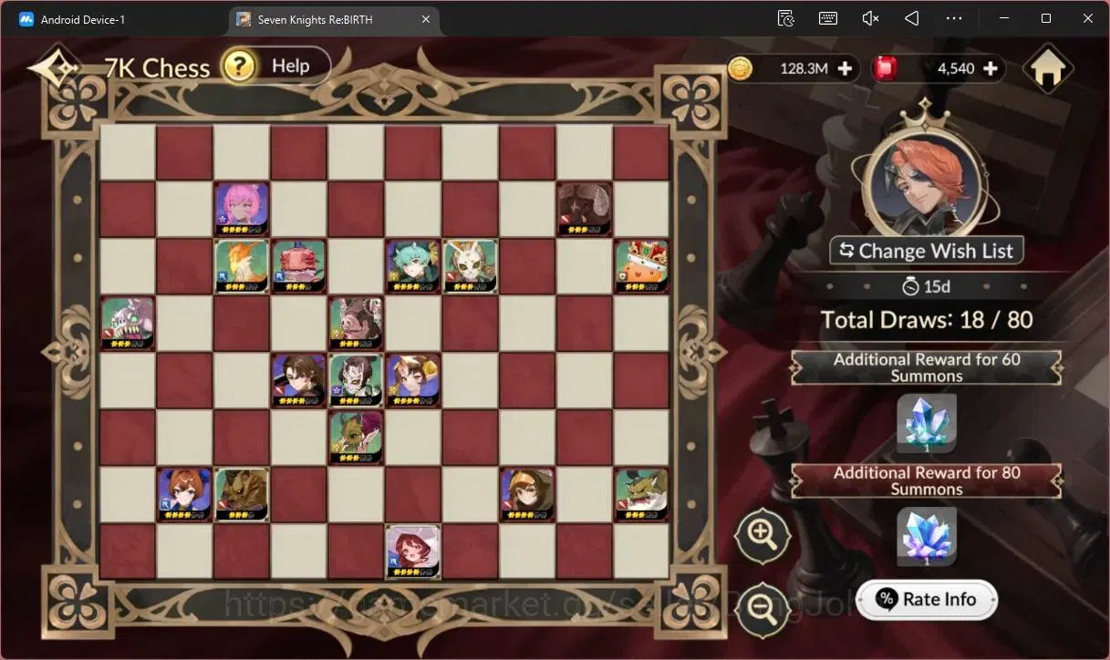 Seven Knights Re:Birth Accounts Global |1 EX7(Melia TC1)|6 TC6 (Rachel,Teo,Lu Bu,E image 5