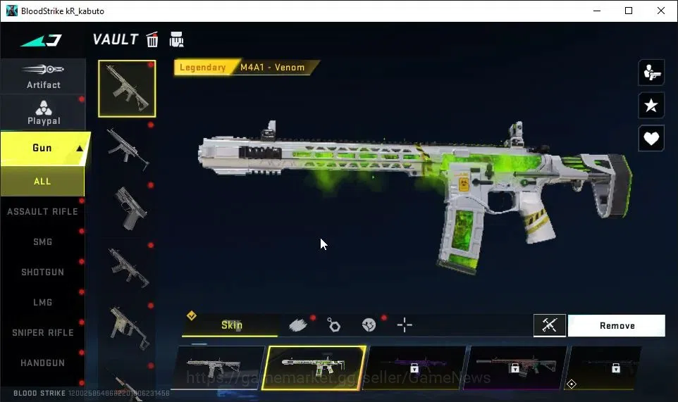 Blood Strike Accounts ASIA|Melee ULTRA Talon Knife-Senctum|2 ULTRA[KAIND image 10