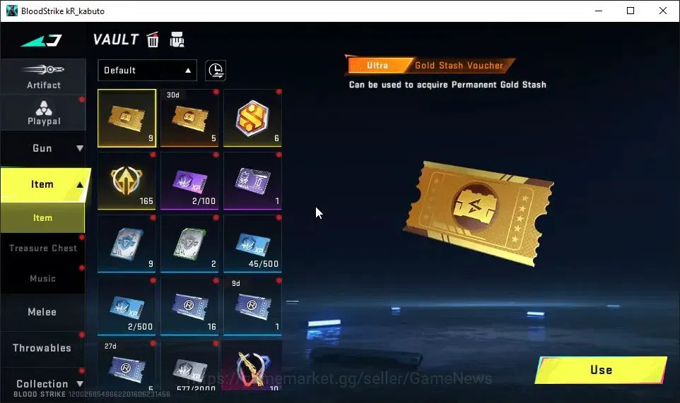 Blood Strike Accounts ASIA|Melee ULTRA Talon Knife-Senctum|2 ULTRA[KAIND image 11