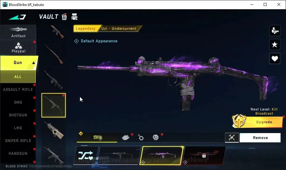 Blood Strike Accounts ASIA|Melee ULTRA Talon Knife-Senctum|2 ULTRA[KAIND image 7