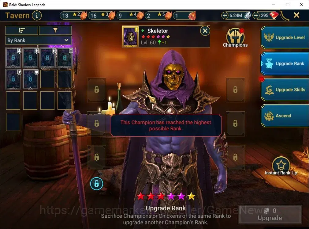 Raid: Shadow Legends Accounts Lv45 490K Power|1 Mythic(SS Galathir)+16 Legend(Le image 17