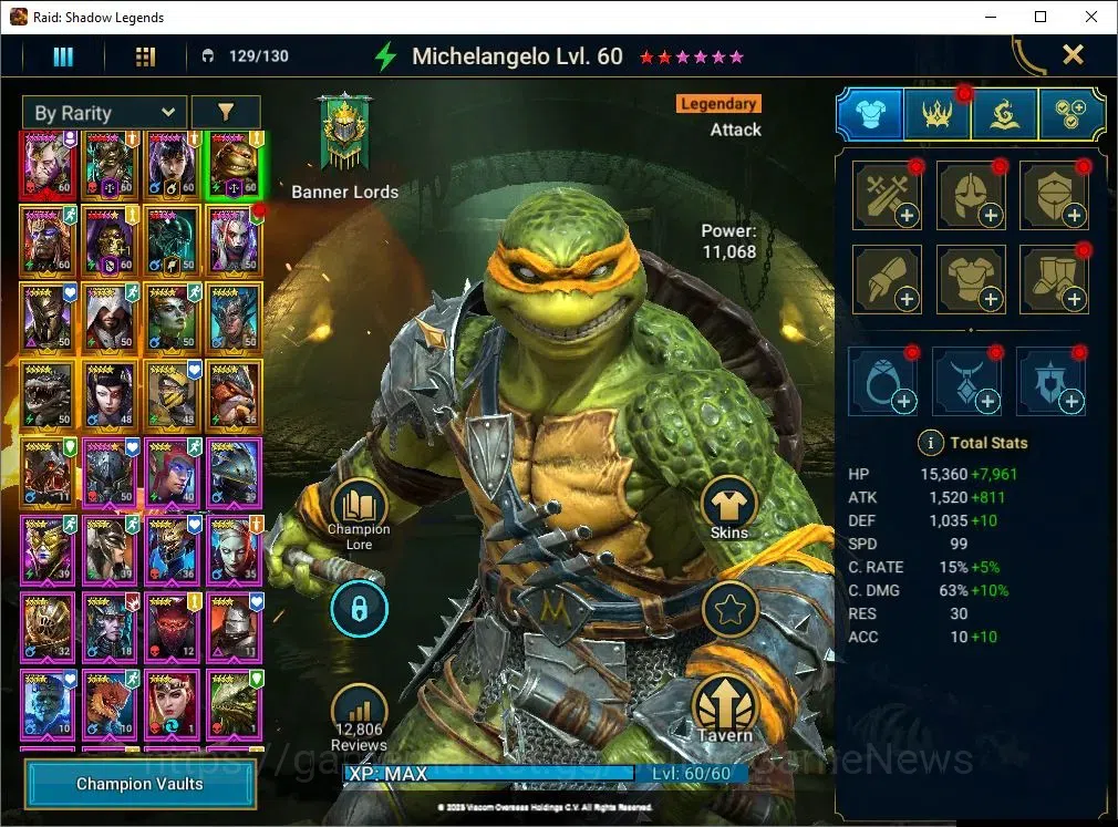 Raid: Shadow Legends Accounts Lv45 490K Power|1 Mythic(SS Galathir)+16 Legend(Le image 6