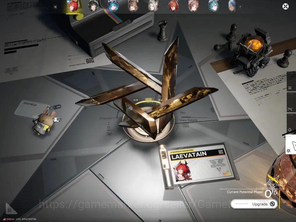 Arknights: Endfield Accounts ASIA|Lv 58|Oro 53K|Ori 50|Ars 2k|12(*6Wep)|[Laevat image 4